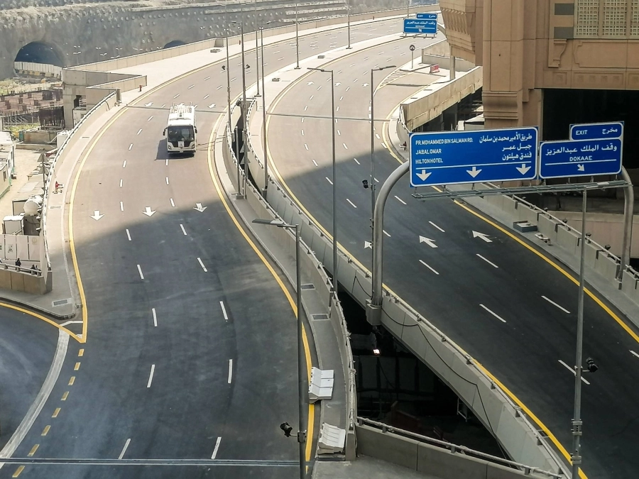 الدائري الأول في العاصمة المقدسة بعد تشغيله (أنس الحارثي)