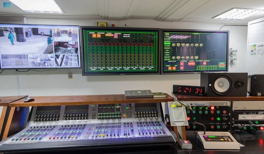 






أنظمة الصوت داخل الحرم المكي                              (مكة)