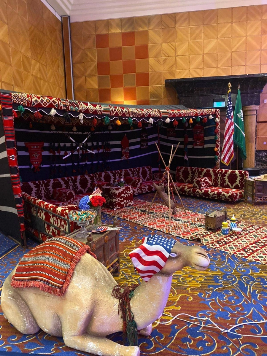 التراث السعودي كان حاضرا في الاحتفال (مكة)