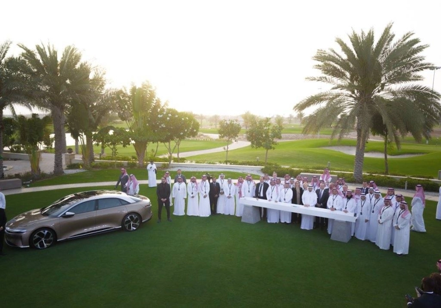 من حفل بدء اعمال لوسد بالمدينة الاقتصادية