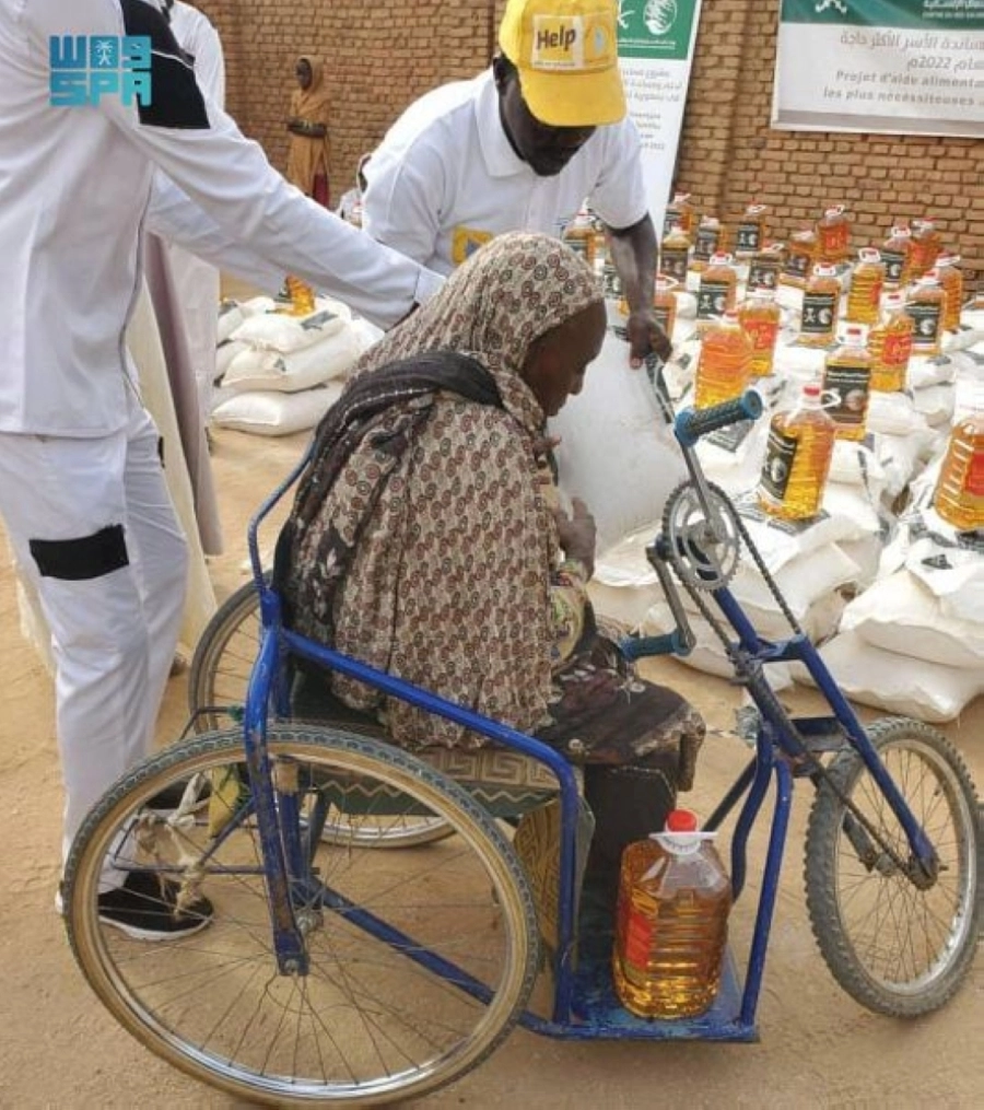 






معاقة تشادية تتسلم حصتها