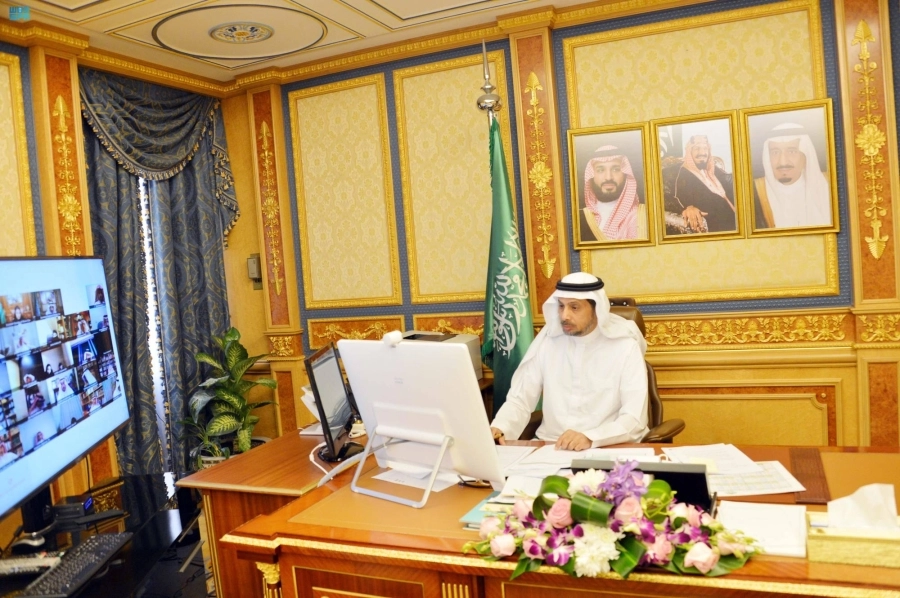 






من جلسة الشورى عبر الاتصال المرئي                               (مكة)