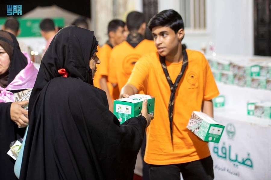 استقبال الحجاج بالهدايا (مكة)