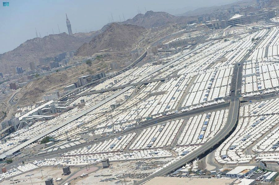 مراقبة الحشود في المشاعر المقدسة (مكة)