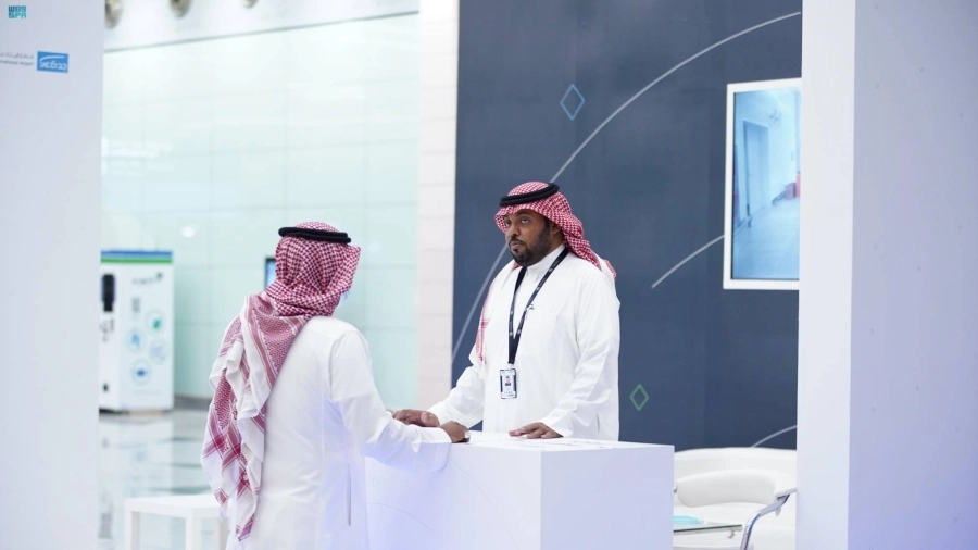 






منصة توعوية لمطار الملك عبدالعزيز         (واس)