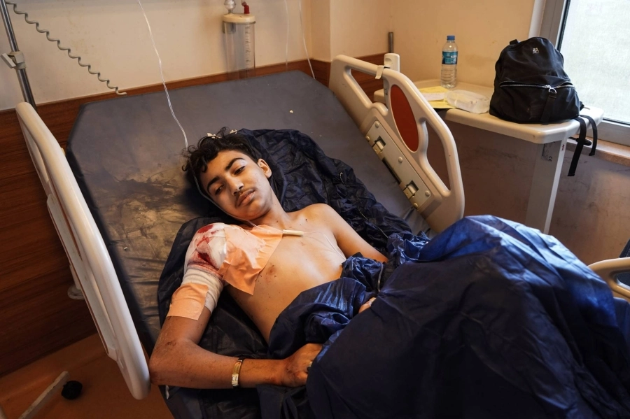 مصاب في فاجعة دهوك