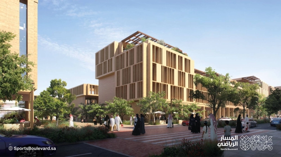 نموذج للمسار الرياضي