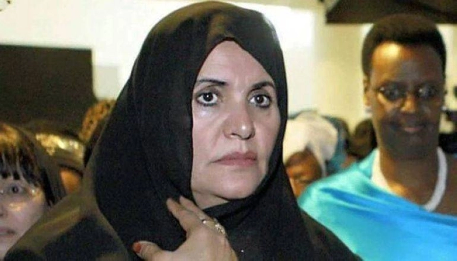 أرملة القذافي