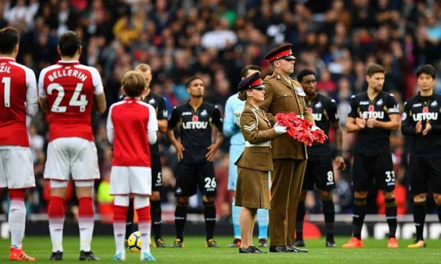 






زهرة الخشاش أضيفت لقمصان الأندية الإنجليزية