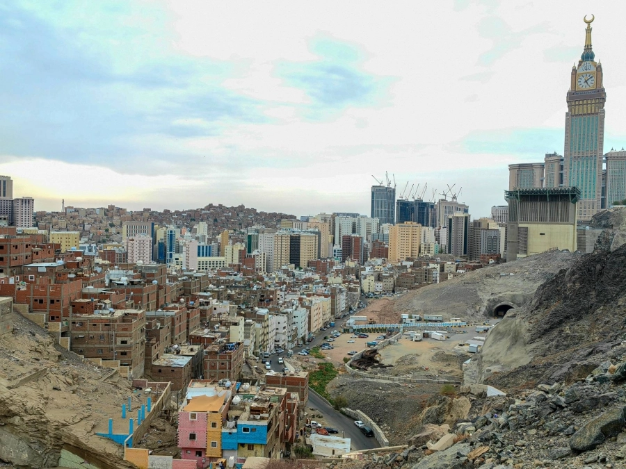 حي النكاسة في مكة بعد إزالة العشوائيات.  (أنس الحارثي)