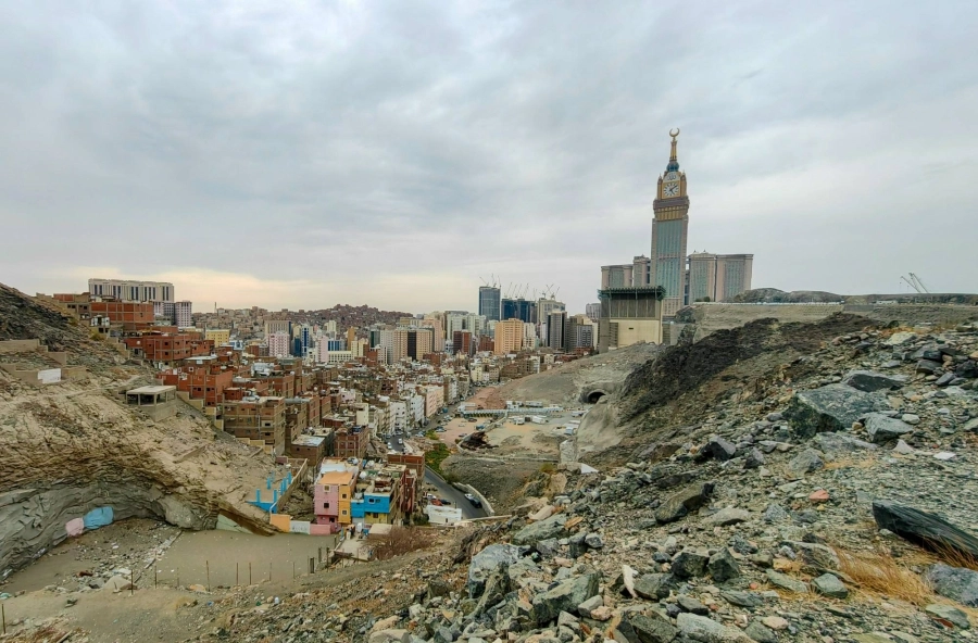 حي النكاسة في مكة بعد إزالة العشوائيات.  (أنس الحارثي)