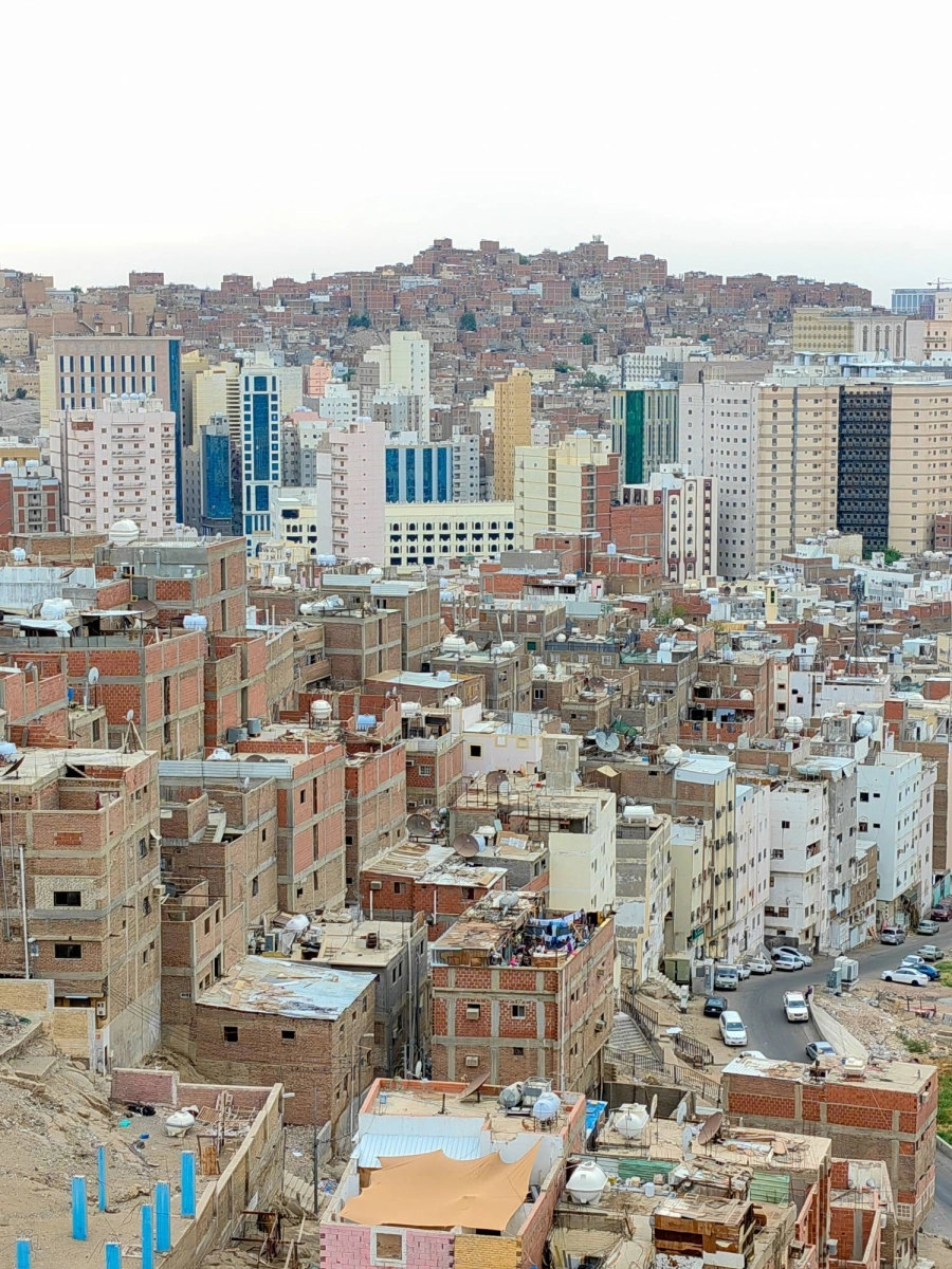 حي النكاسة في مكة بعد إزالة العشوائيات.  (أنس الحارثي)