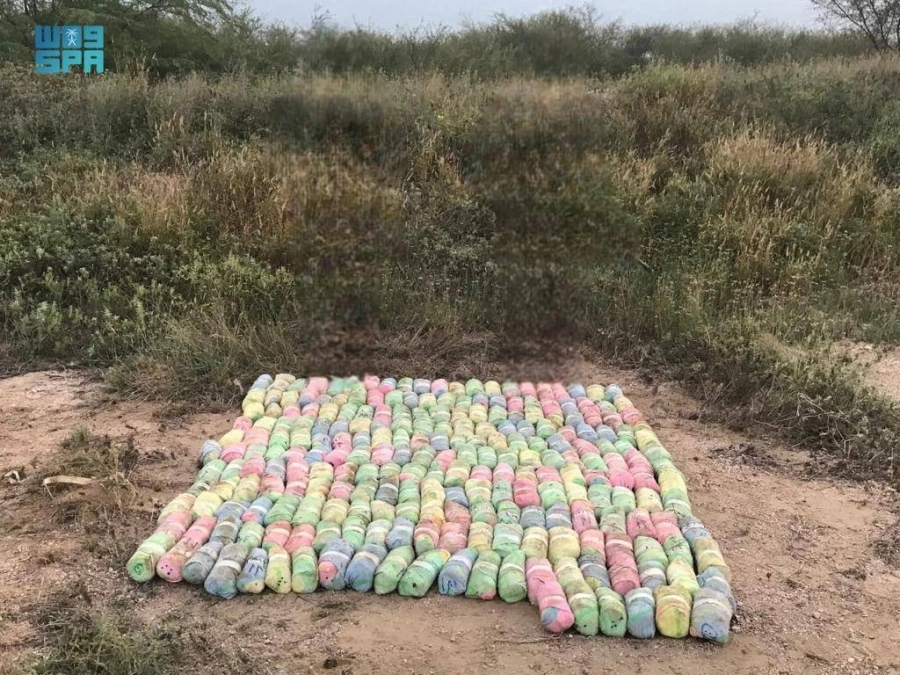 من الكميات المضبوطة                                                                                                                                                                 (مكة)