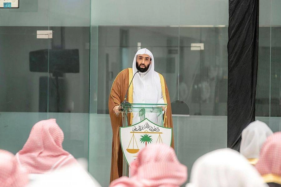 رئيس ديوان المظالم يلقي كلمته (مكة)