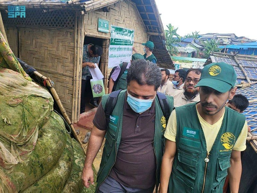 تسليم الوحدات السكنية للروهينجا (واس)