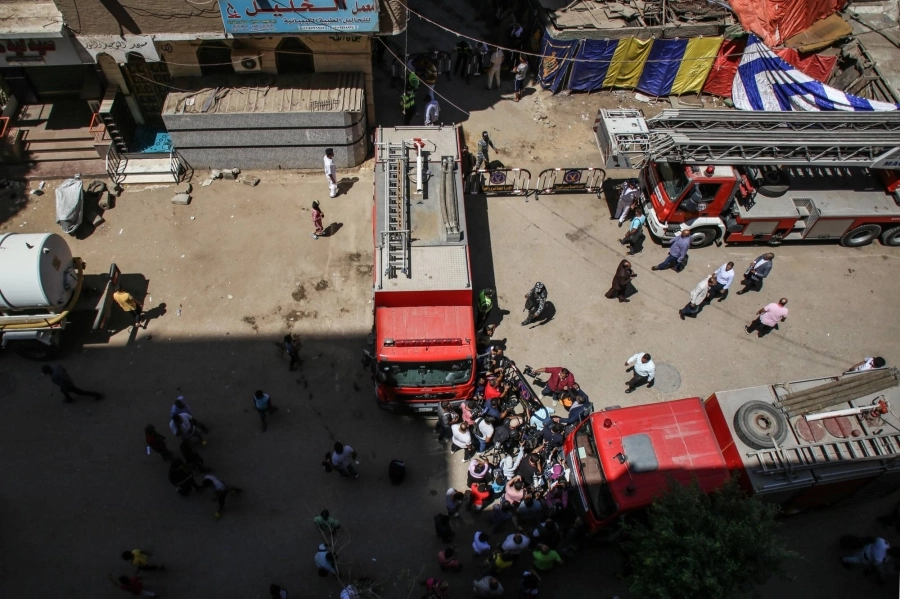 عمليات اطفاء الحريق 