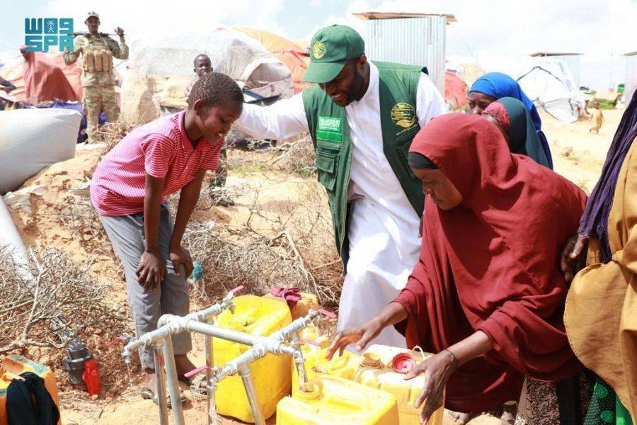 توزيع السلال الغذائية في الصومال (واس)