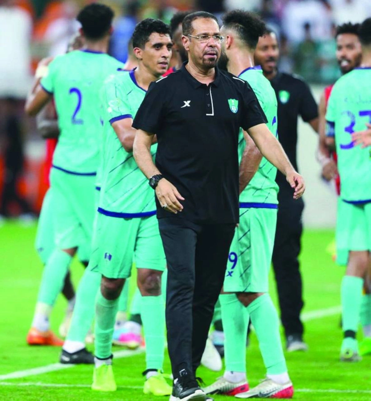 يوسف عنبر بعد المباراة