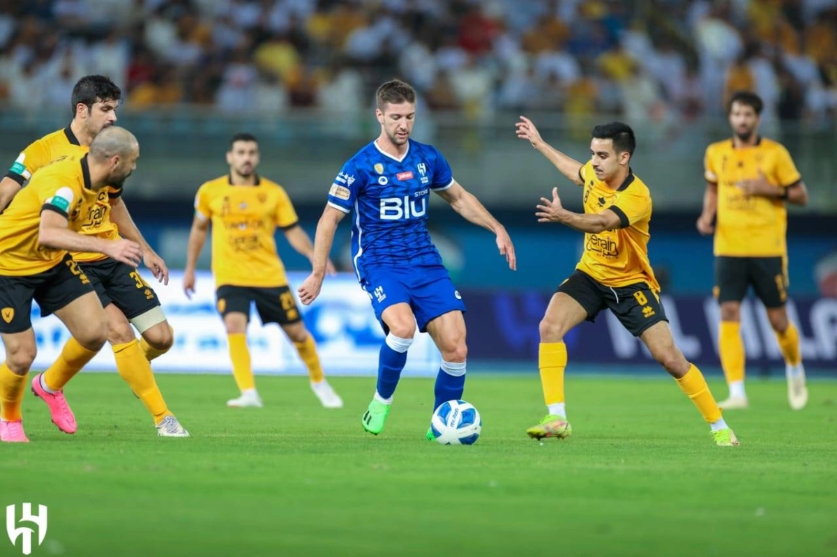 من المباراة