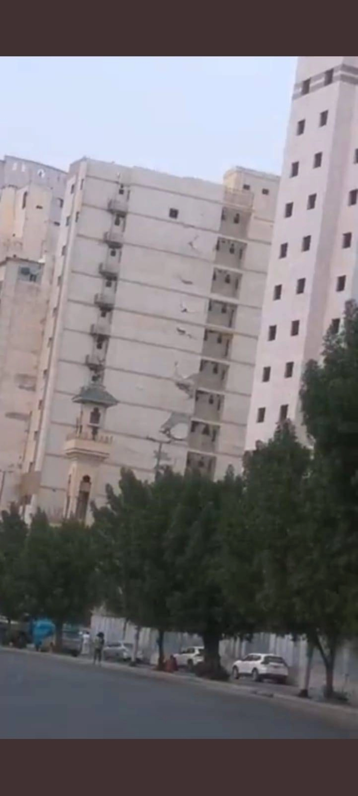 انهيار المبنى