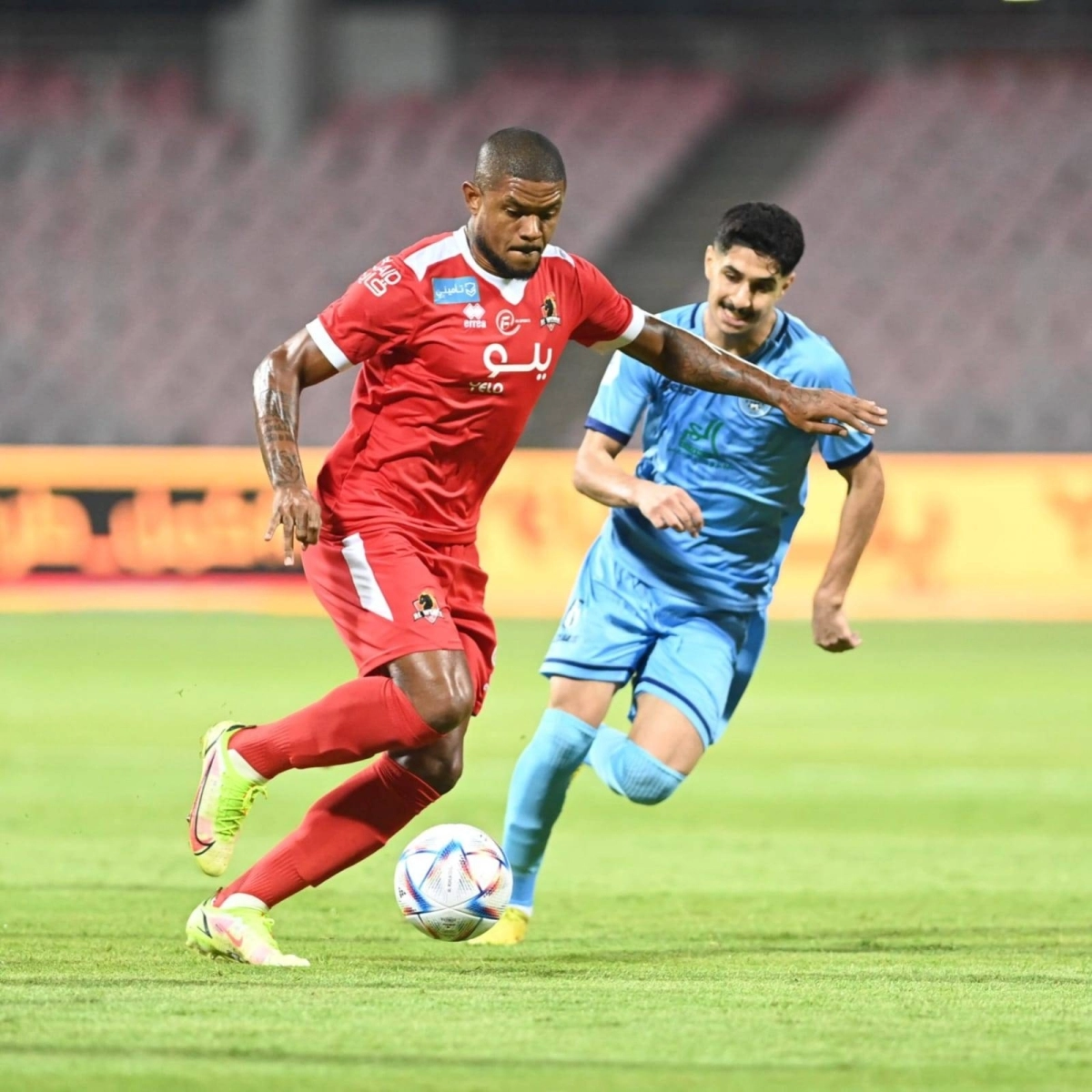 من مباراة الوحدة والباطن