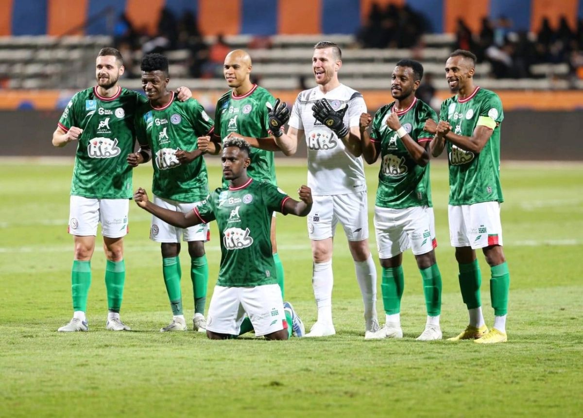 دفاع الاتفاق بعد الفوز على الفيحاء