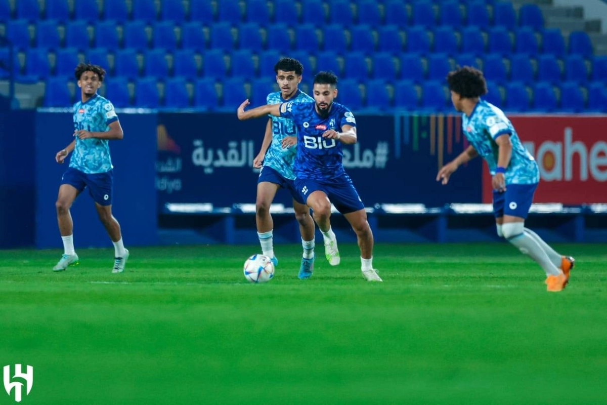من تدريبات الهلال