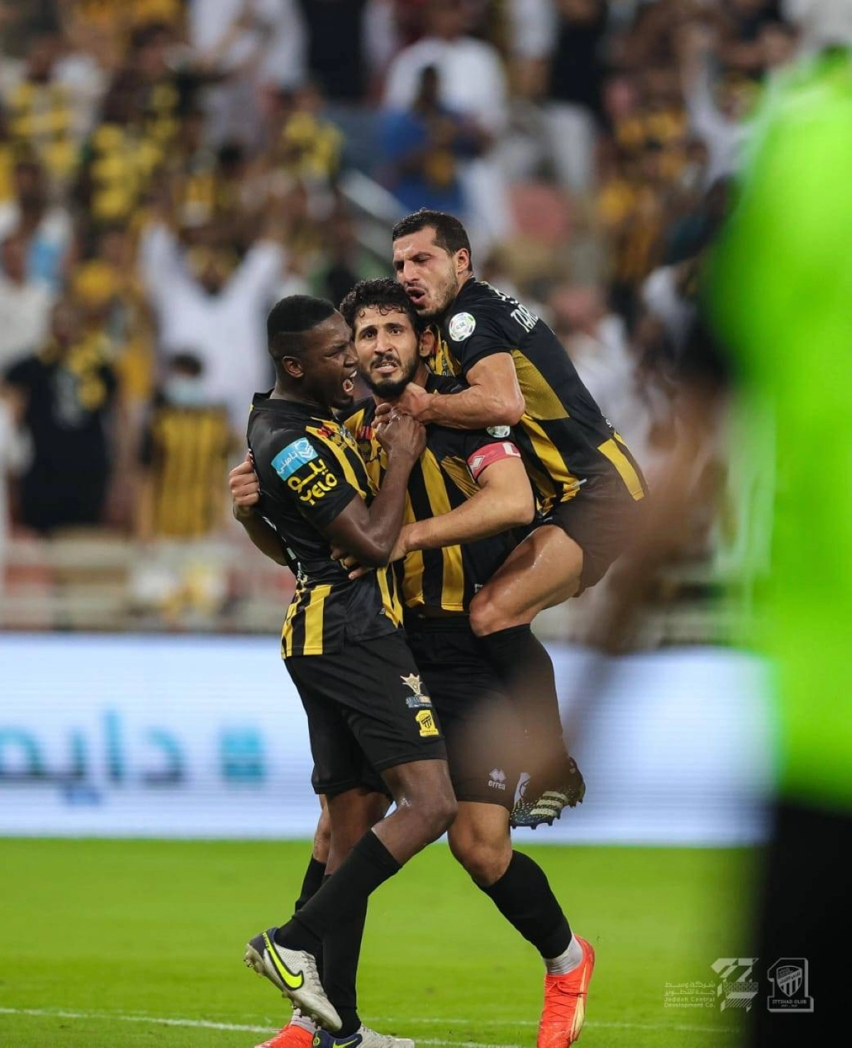 

حجازي بعد هدفه في الوحدة