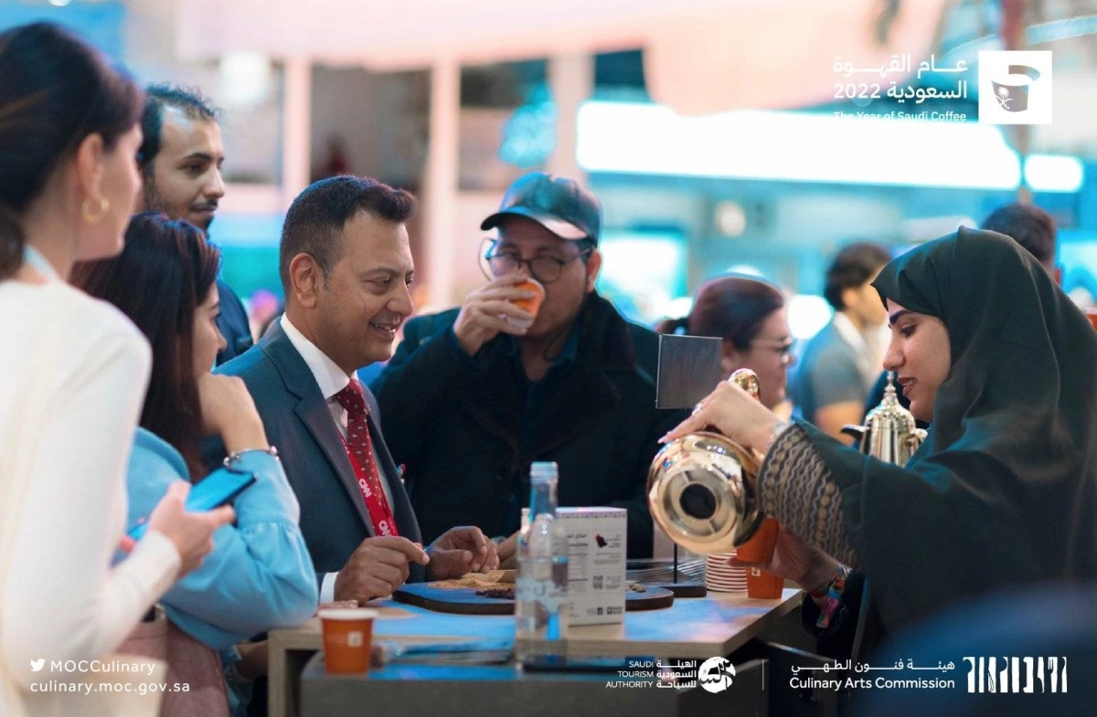 إعجاب بالقهوة السعودية وطريقة تحضيرها