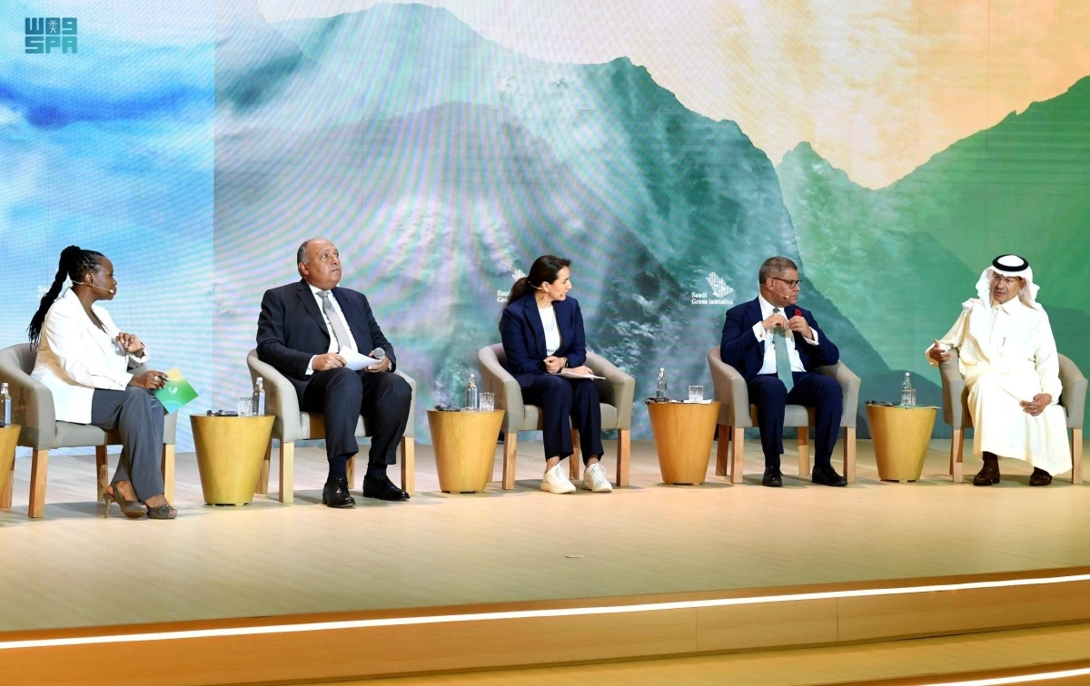 

عبدالعزيز بن سلمان خلال مشاركته بالجلسة                                                                        (مكة)