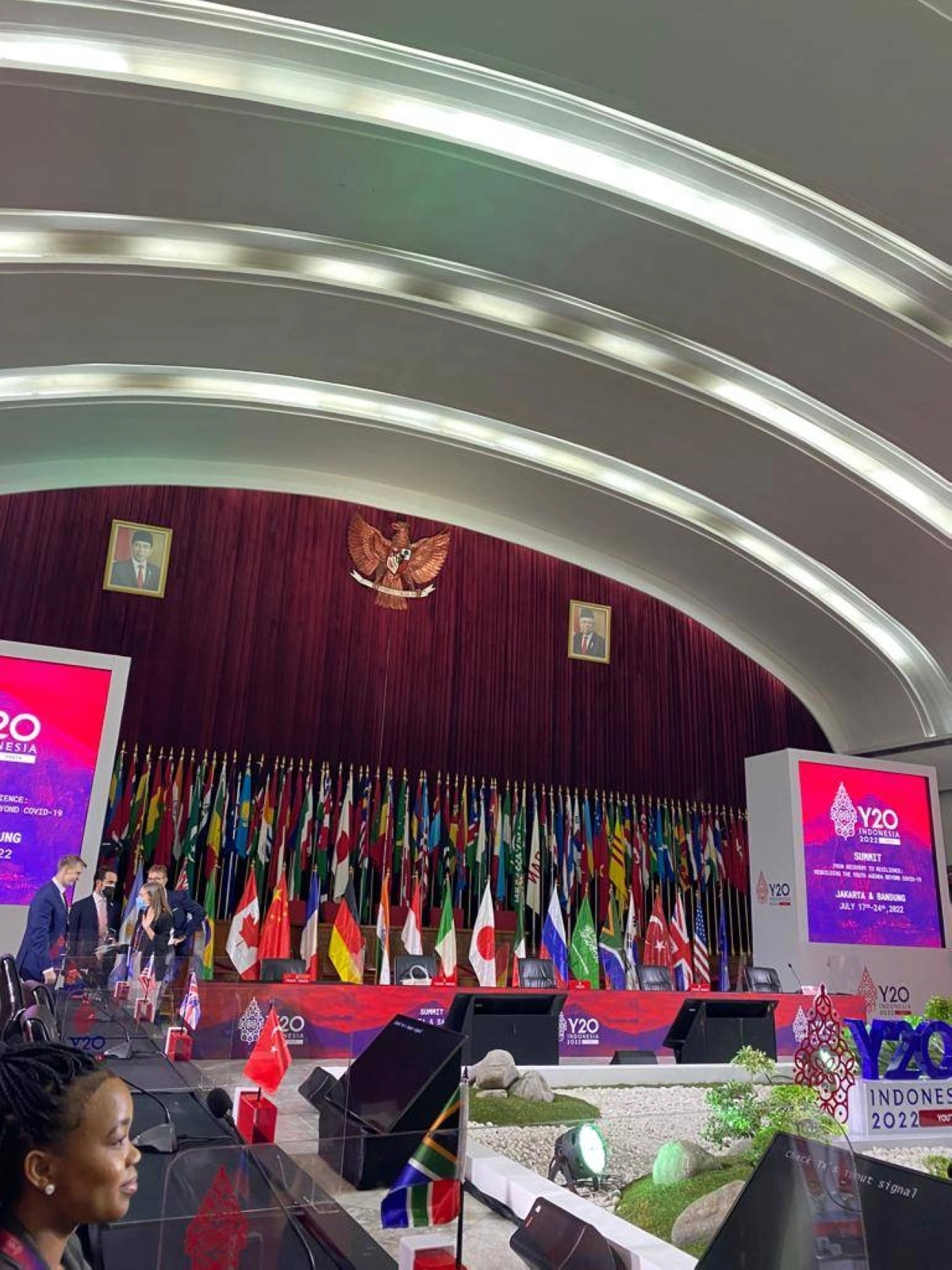 من اجتماع شباب قمة العشرين