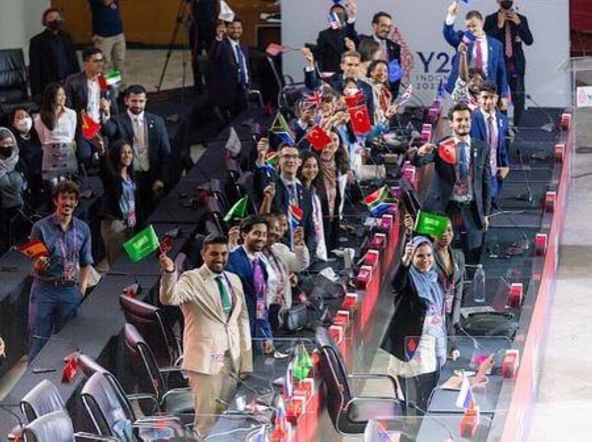 الوفد السعودي خلال قمة G20