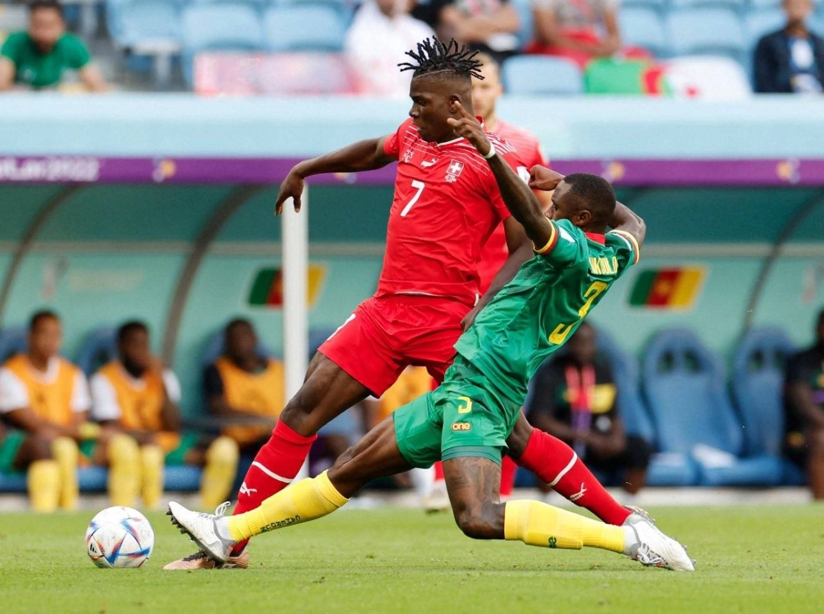 

من لقاء الكاميرون وسويسرا