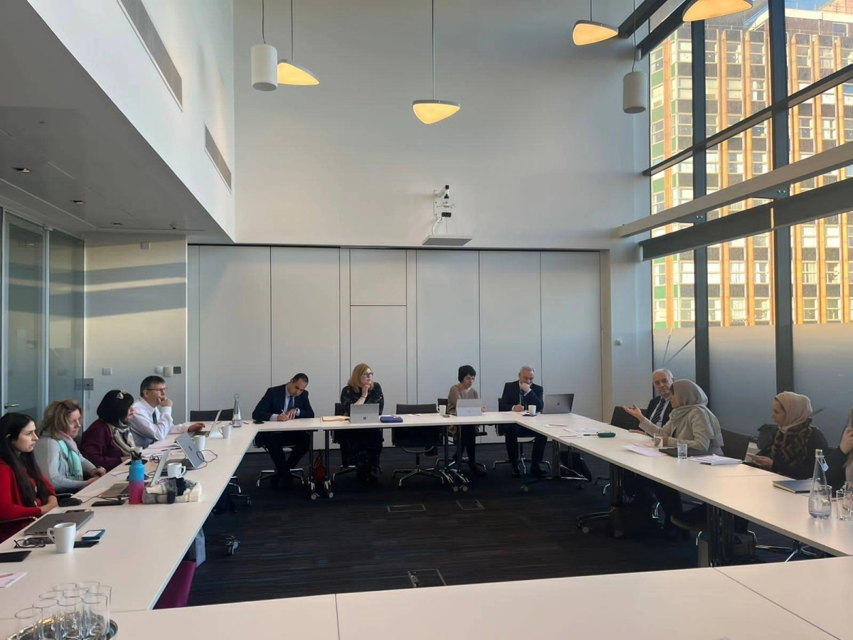 اجتماع الطاوله المستديره مع جامعة ستراثكلايد Strathclyde و جامعة دندي Dundee و جامعة جلاسكو Glasgow في مقر جامعة ستراثكلايد