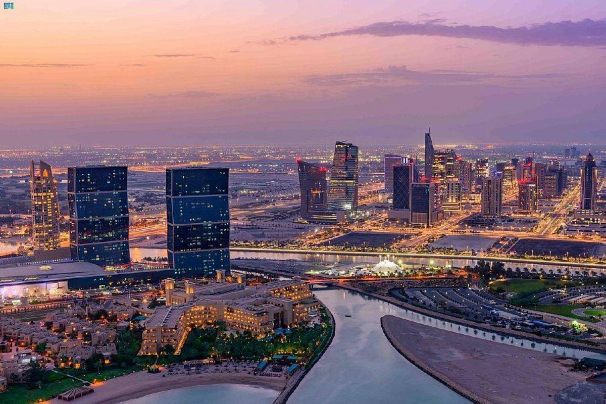 منظر جمالي في دوحة قطر