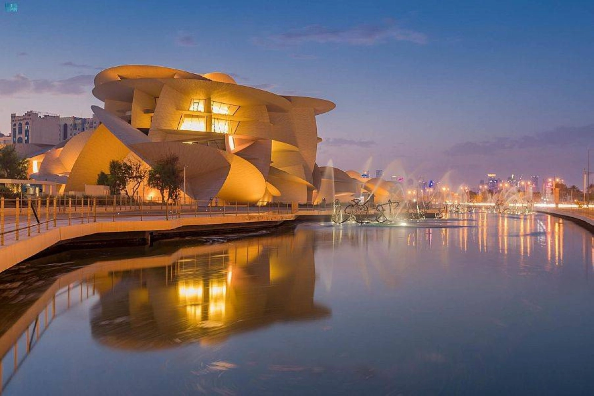 منظر جمالي في دولة قطر