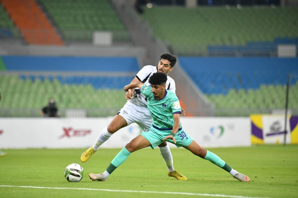 

جانب من لقاء الأهلي وهجر