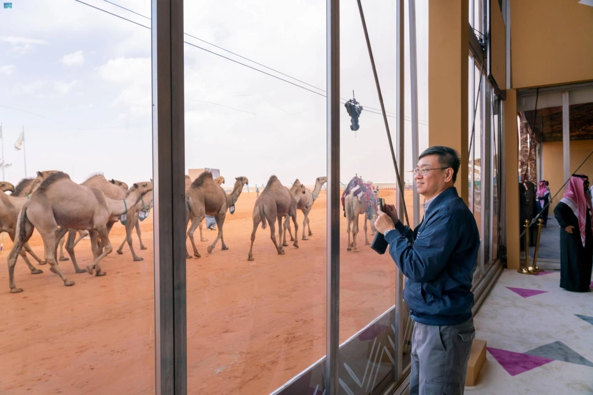 

ونغ تشاو مينغ يتابع مهرجان الإبل بالصياهد  (مكة)