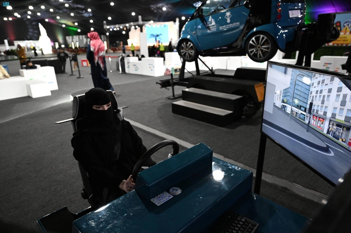 

أحد أجهزة المحاكاة التفاعلية                                         (مكة)