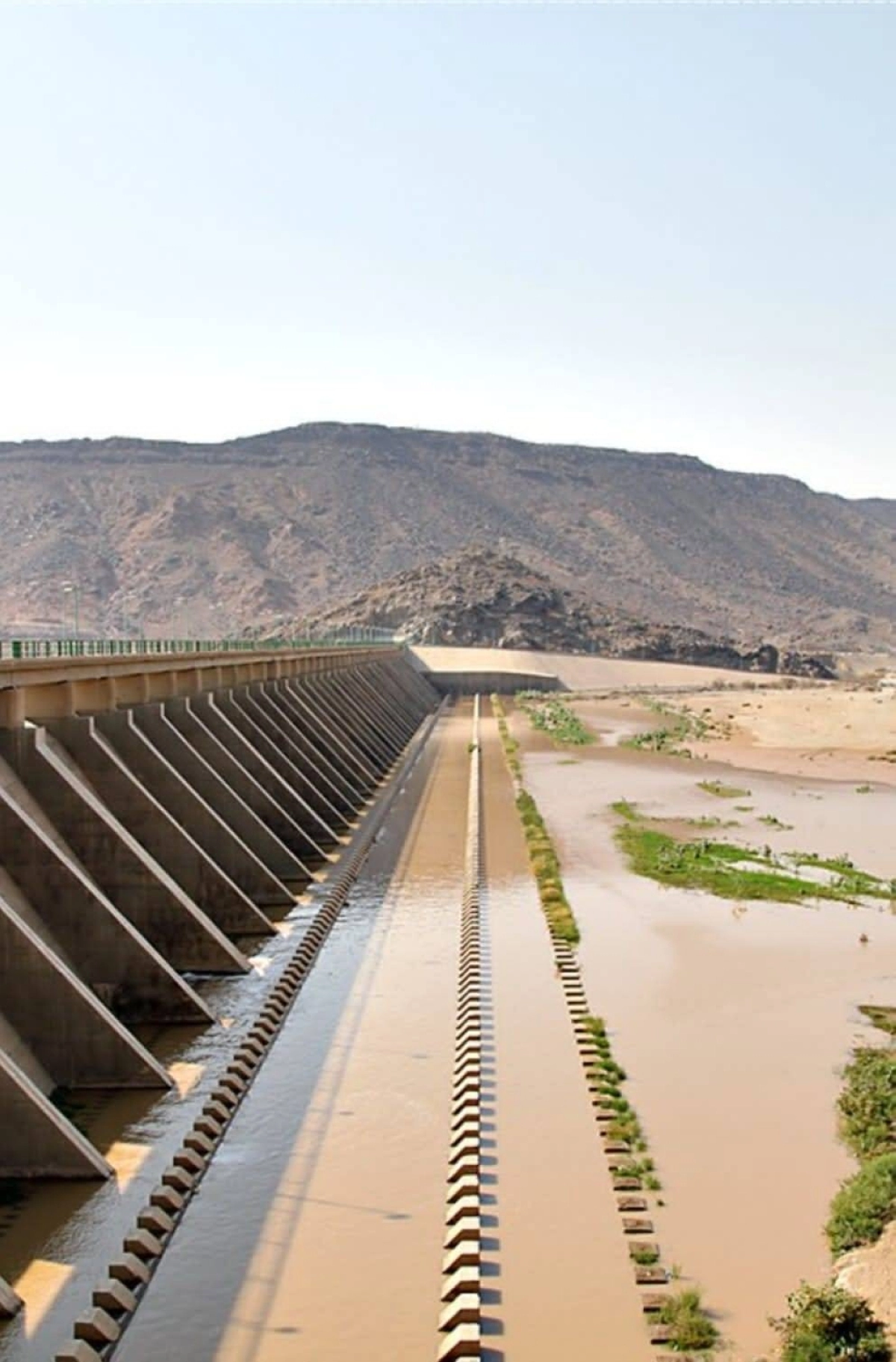 سد وادي فاطمة بالجموم (مكة)