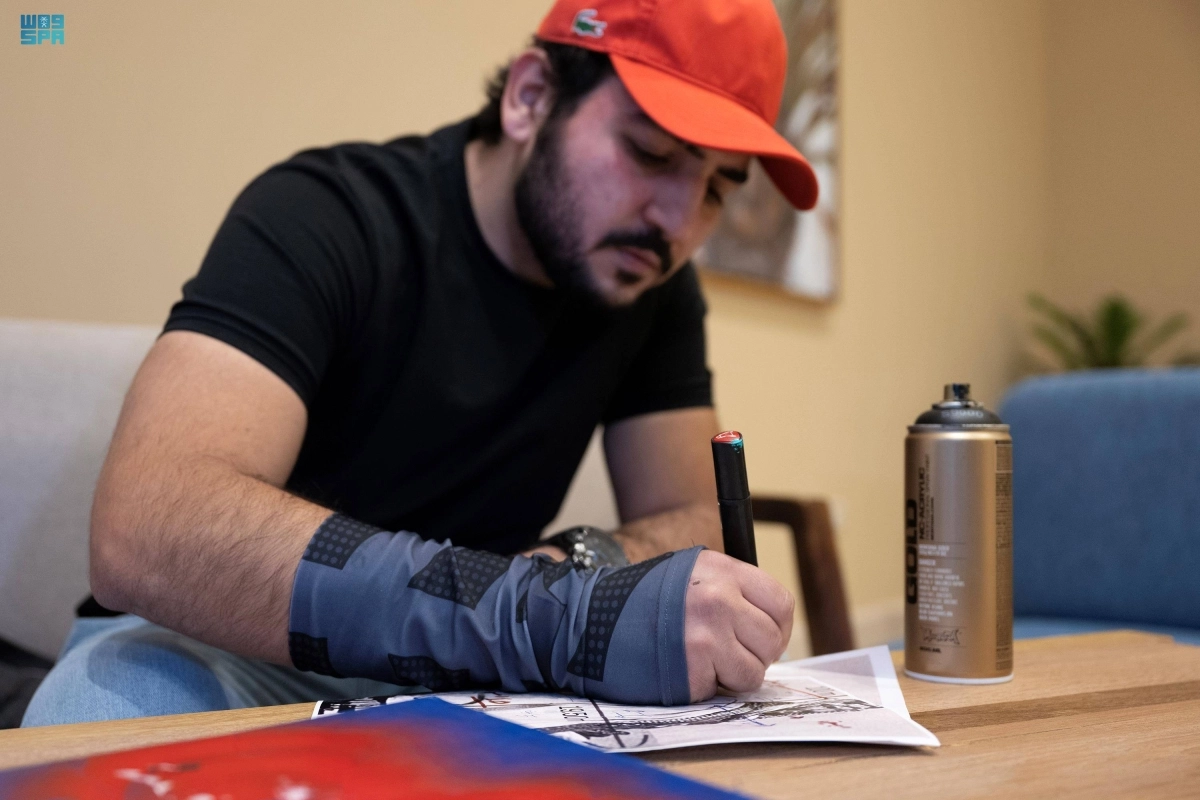  الفنان التشكيلي محمد العمار (مكة)