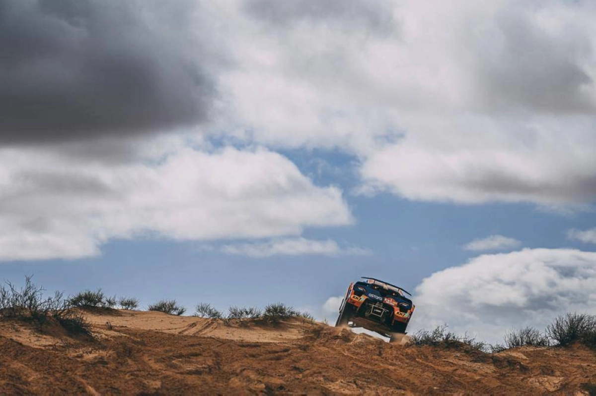 من فعاليات رالي داكار 2023 المرحلة الرابعـة في حائل