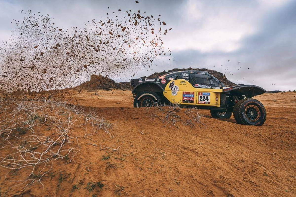 من فعاليات رالي داكاار 2023 المرحلة الرابعة في حائل