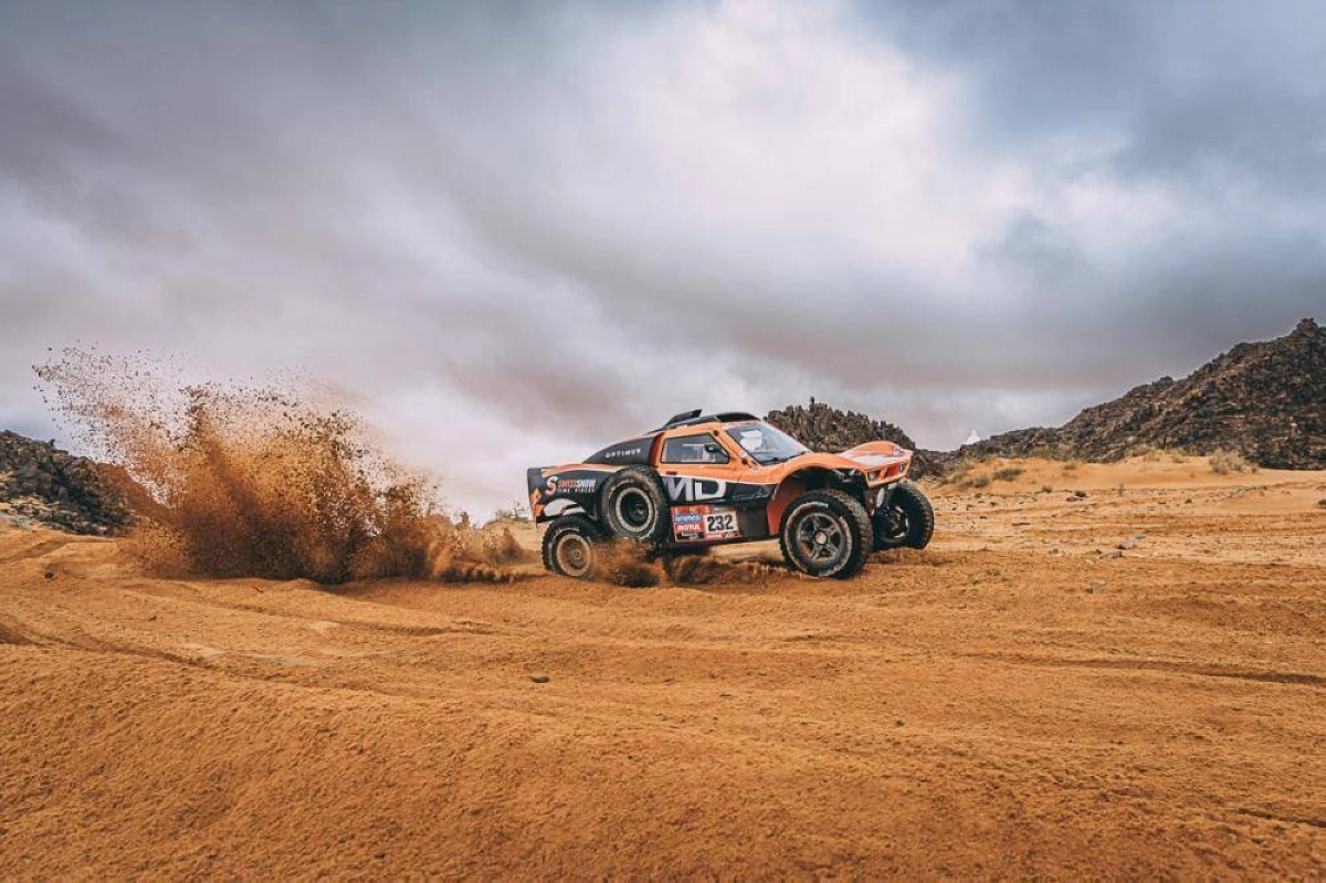 

من فعاليات رالي داكار المرحلة الرابعة في حائل