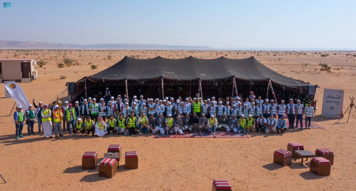 

معسكرات بيئية داخل المحمية                                                             (مكة)