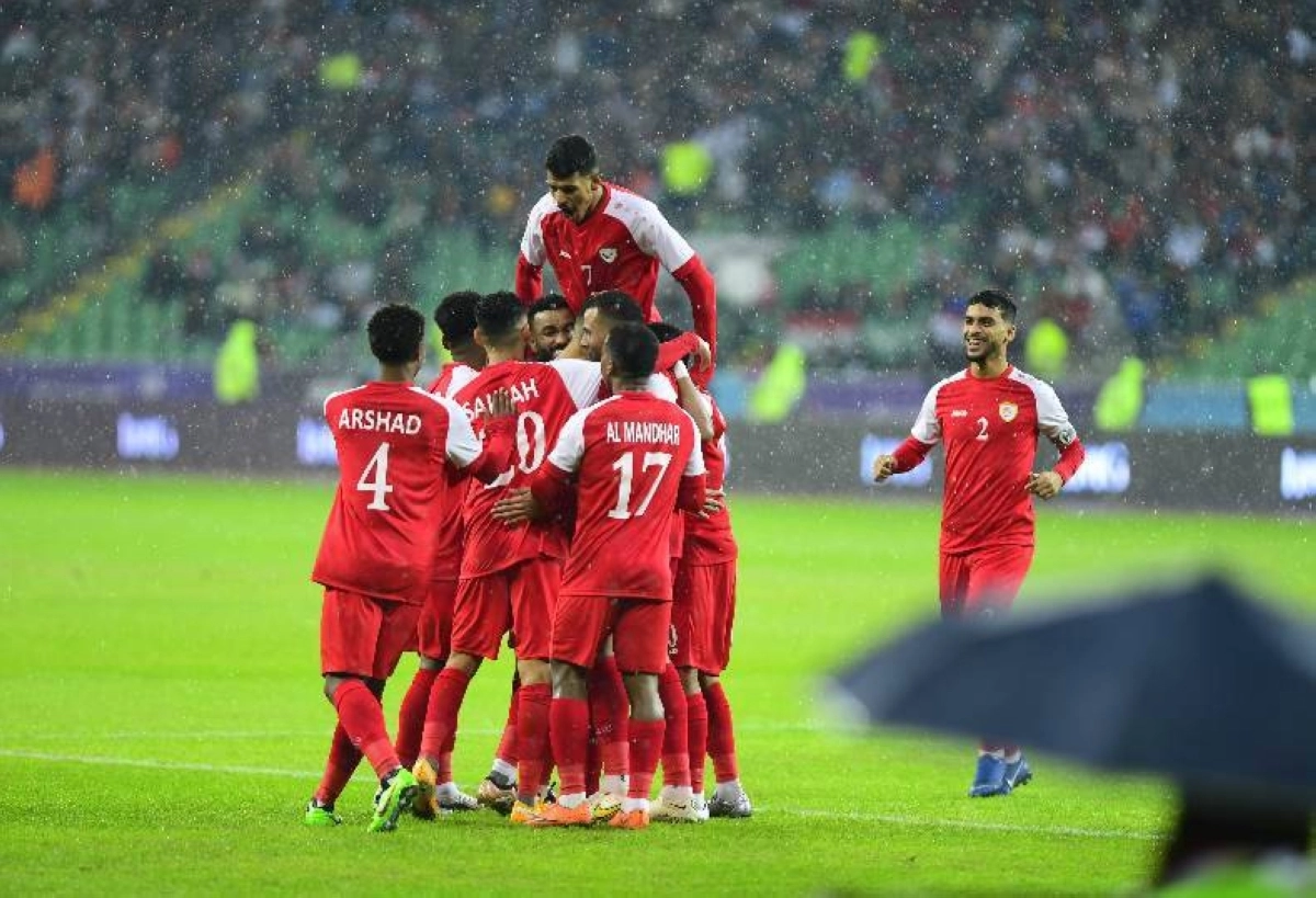 

عمان بعد فوزها على اليمن