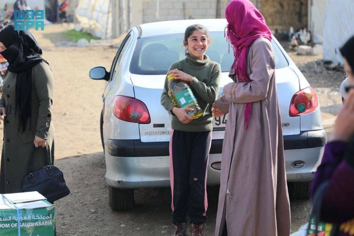 

الفرحة على وجه طفلة لبنانية