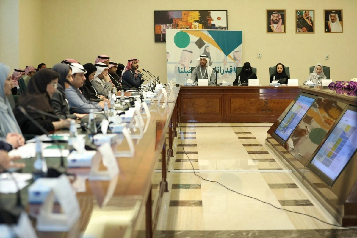  جانب من حضور الورشة (مكة)