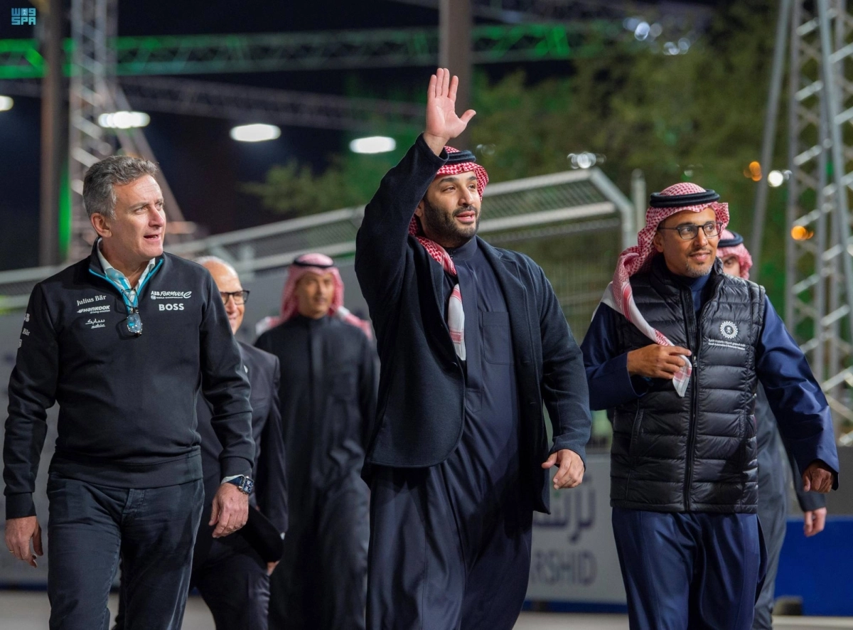 الأمير محمد بن سلمان محييا الحضور (واس)  