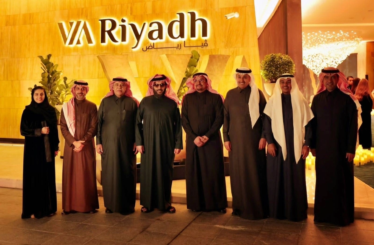 

تركي آل الشيخ خلال افتتاح فيا الرياض